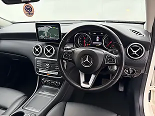 Used 2018 Mercedes-Benz a Class Sport Executive Cirrus White - Interior and Exterior details 16