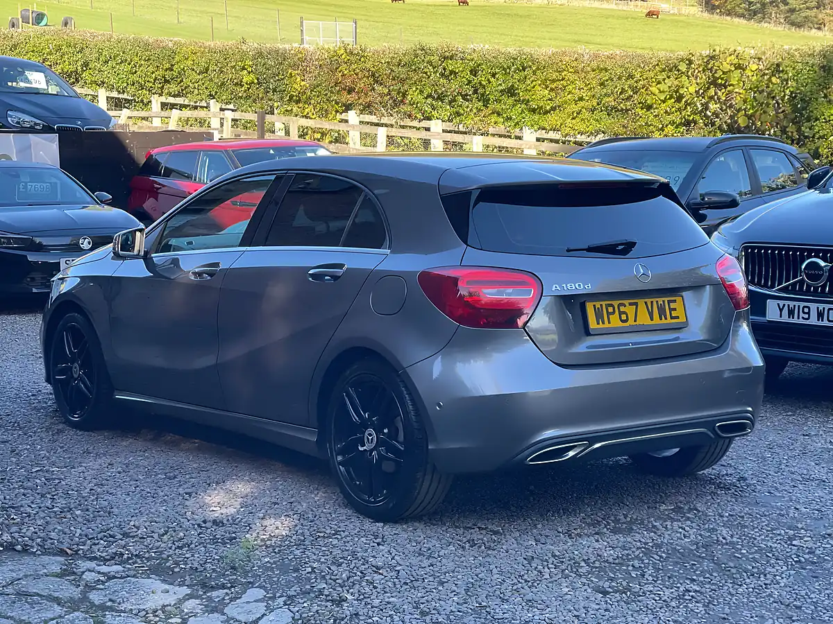 Used 2018 Mercedes-Benz a-Class Sport Executive Grey - Interior and Exterior details 8