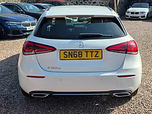 Used 2018 Mercedes-Benz a Class Sport (executive) Polar White - Interior and Exterior details 17