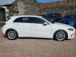 Used 2018 Mercedes-Benz a Class Sport (executive) Polar White - Interior and Exterior details 19