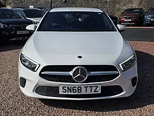 Used 2018 Mercedes-Benz a Class Sport (executive) Polar White - Interior and Exterior details 3