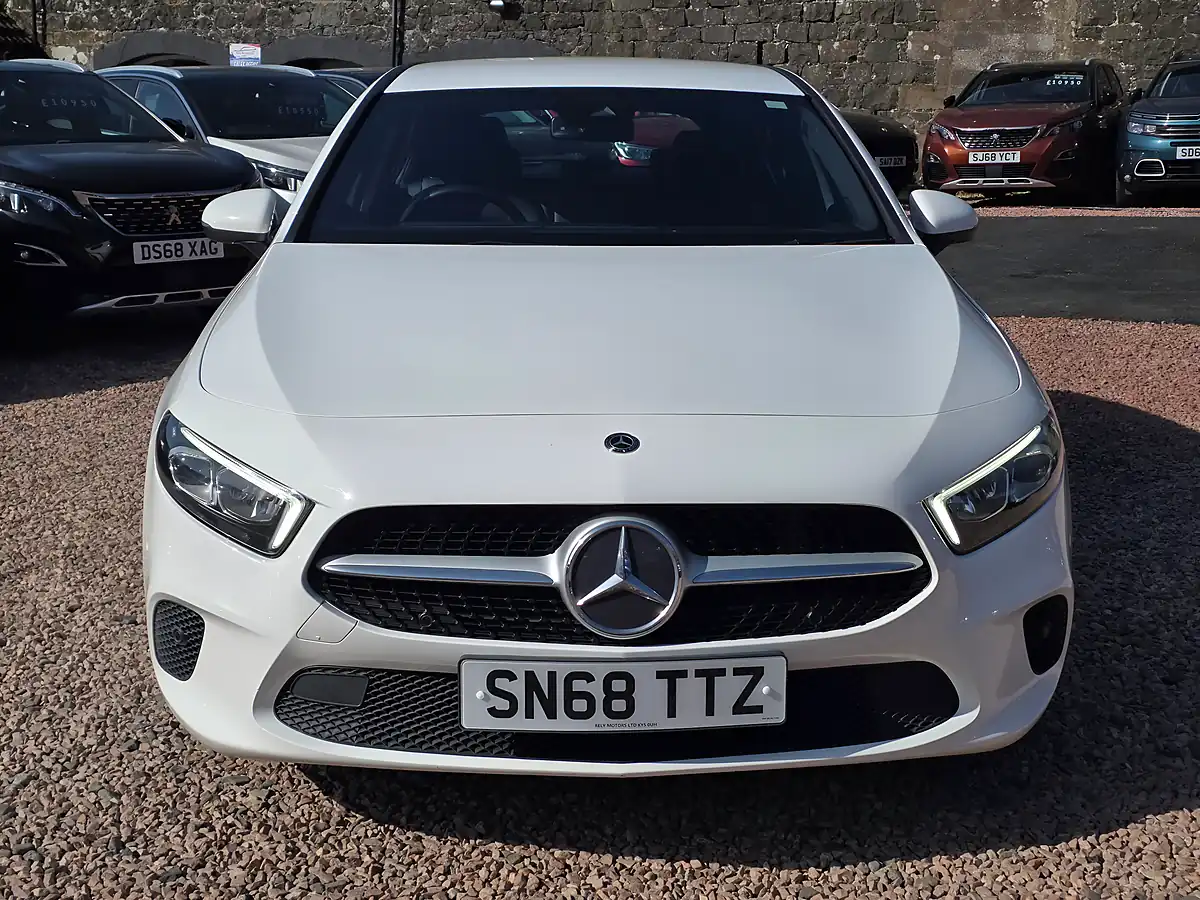 Used 2018 Mercedes-Benz a Class Sport (executive) Polar White - Interior and Exterior details 3