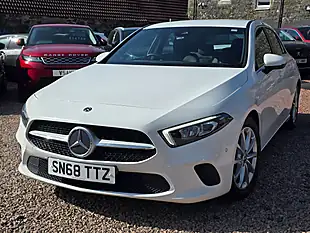 Used 2018 Mercedes-Benz a Class Sport (executive) Polar White - Interior and Exterior details 5