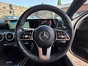 Used 2018 Mercedes-Benz a Class Sport (executive) Polar White - Interior and Exterior details 9