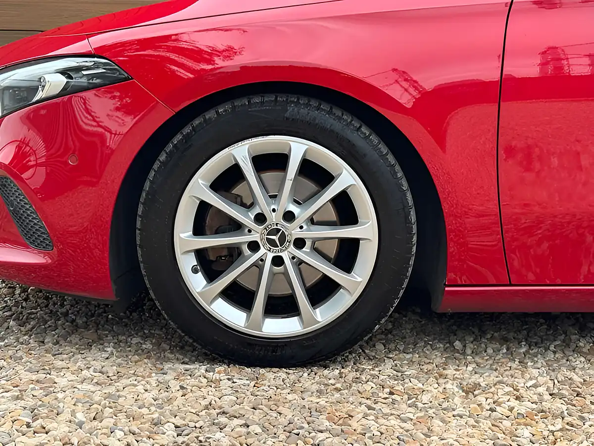 Used 2018 Mercedes-Benz a Class Sport Executive Red - Interior and Exterior details 10