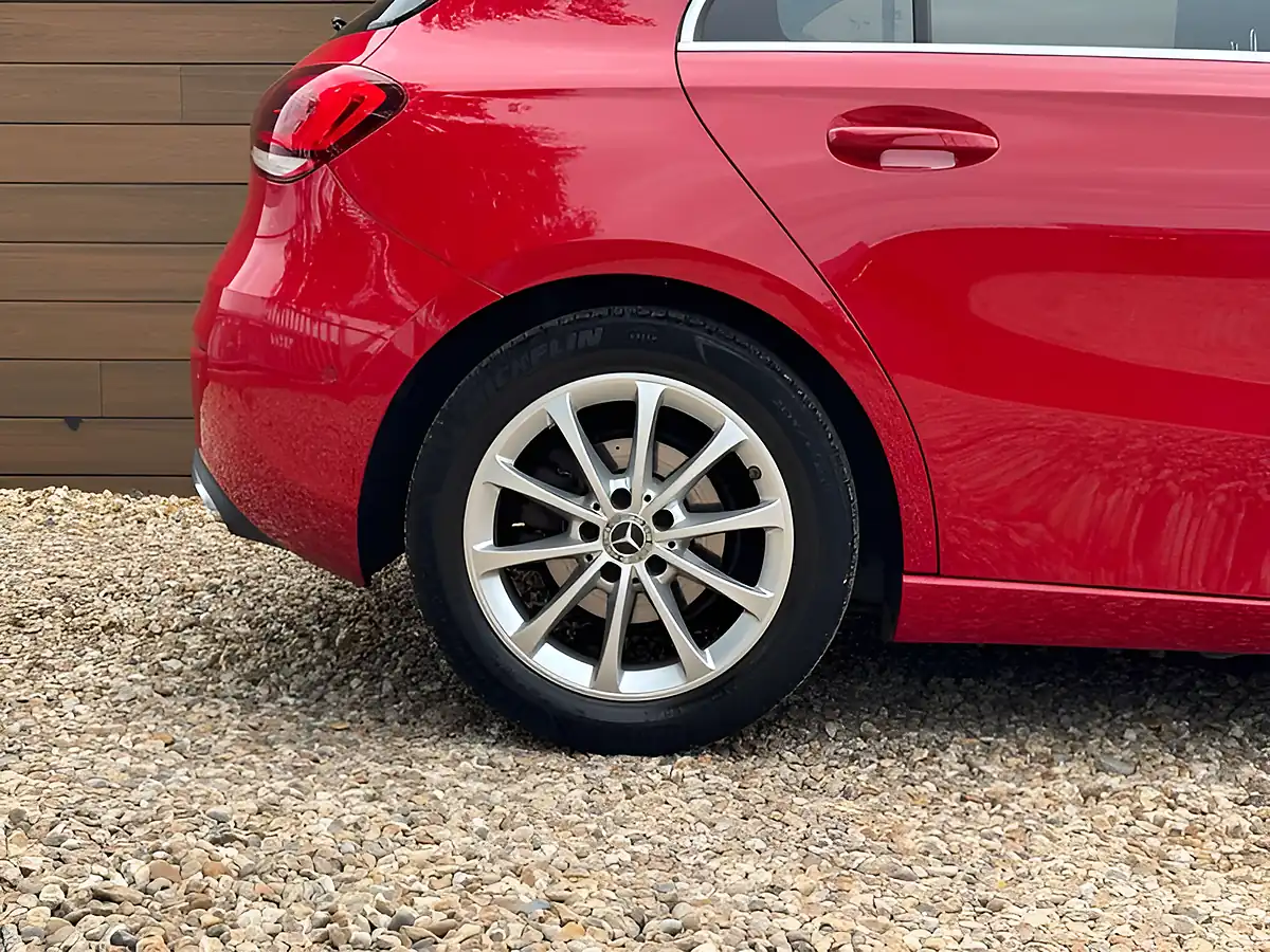 Used 2018 Mercedes-Benz a Class Sport Executive Red - Interior and Exterior details 11