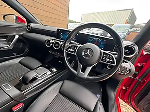 Used 2018 Mercedes-Benz a Class Sport Executive Red - Interior and Exterior details 14