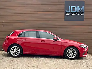 Used 2018 Mercedes-Benz a Class Sport Executive Red - Interior and Exterior details 2