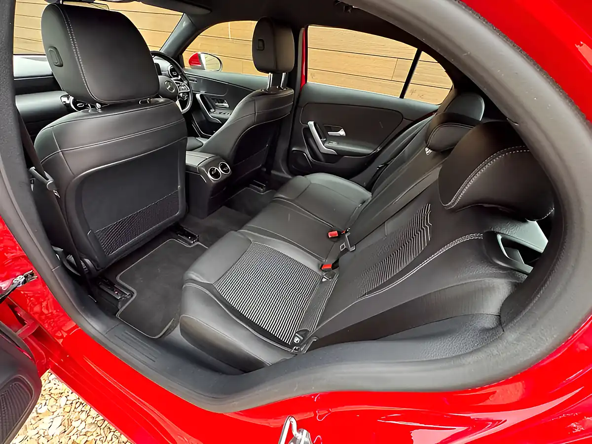 Used 2018 Mercedes-Benz a Class Sport Executive Red - Interior and Exterior details 20