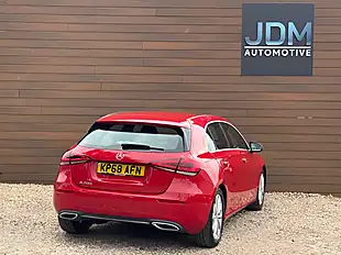 Used 2018 Mercedes-Benz a Class Sport Executive Red - Interior and Exterior details 3