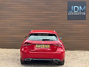 Used 2018 Mercedes-Benz a Class Sport Executive Red - Interior and Exterior details 4