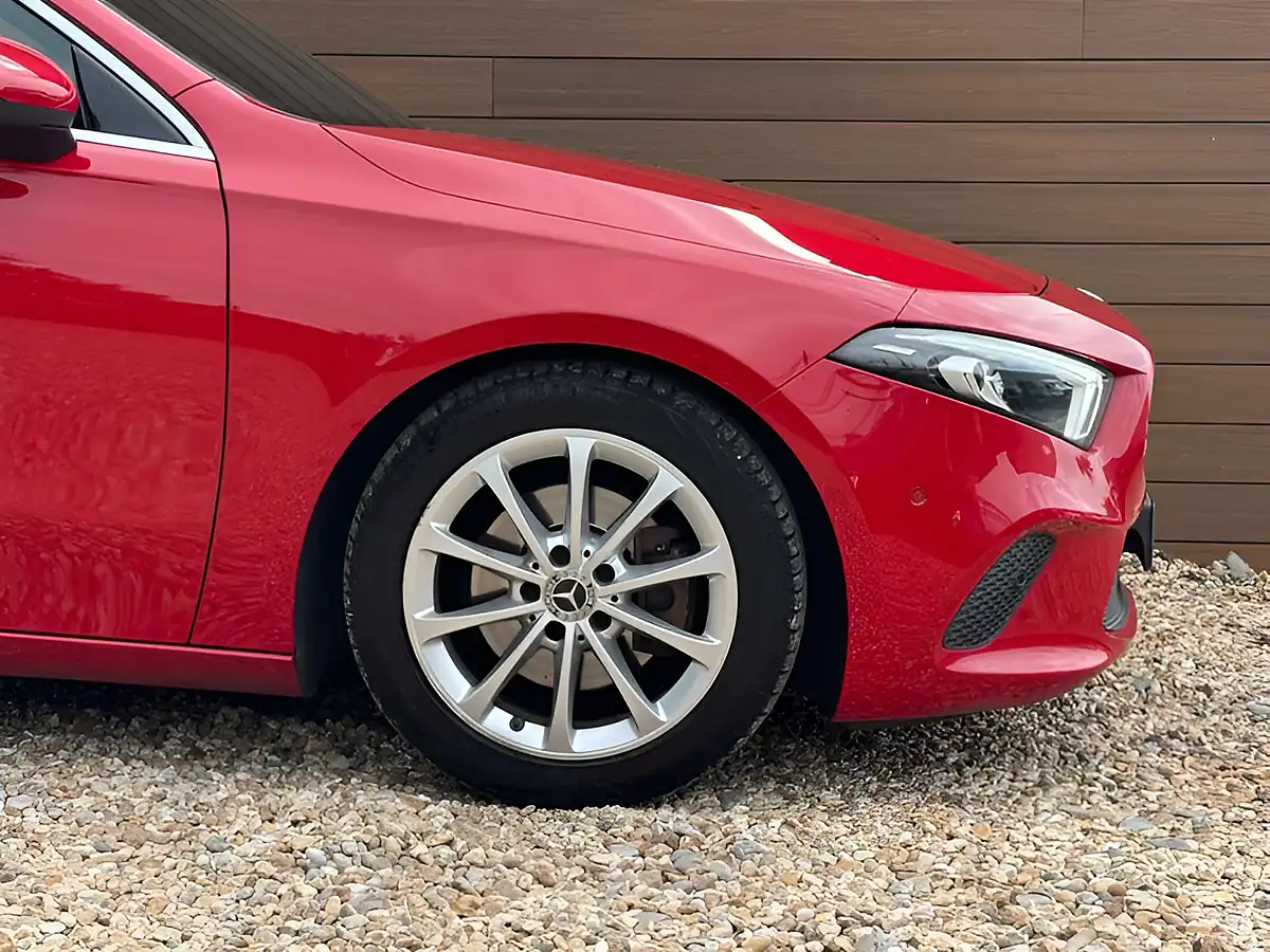 Used 2018 Mercedes-Benz a Class Sport Executive Red - Interior and Exterior details 8