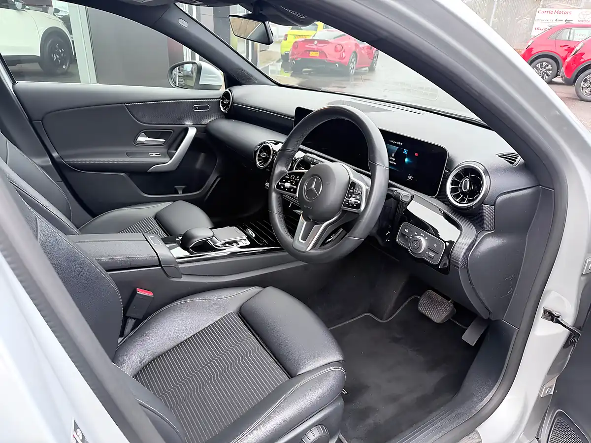 Used 2018 Mercedes-Benz a Class Sport (executive) Silver - Interior and Exterior details 15