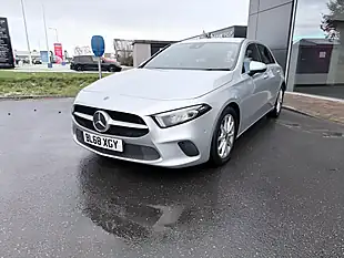 Used 2018 Mercedes-Benz a Class Sport (executive) Silver - Interior and Exterior details 2