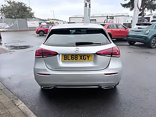 Used 2018 Mercedes-Benz a Class Sport (executive) Silver - Interior and Exterior details 6