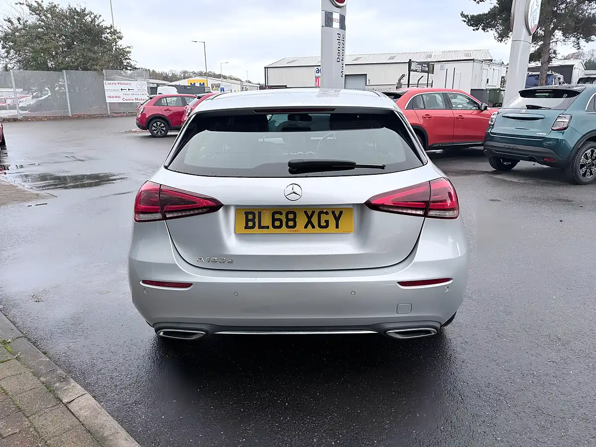 Used 2018 Mercedes-Benz a Class Sport (executive) Silver - Interior and Exterior details 6