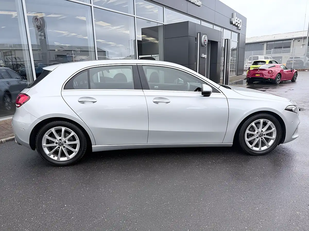 Used 2018 Mercedes-Benz a Class Sport (executive) Silver - Interior and Exterior details 8