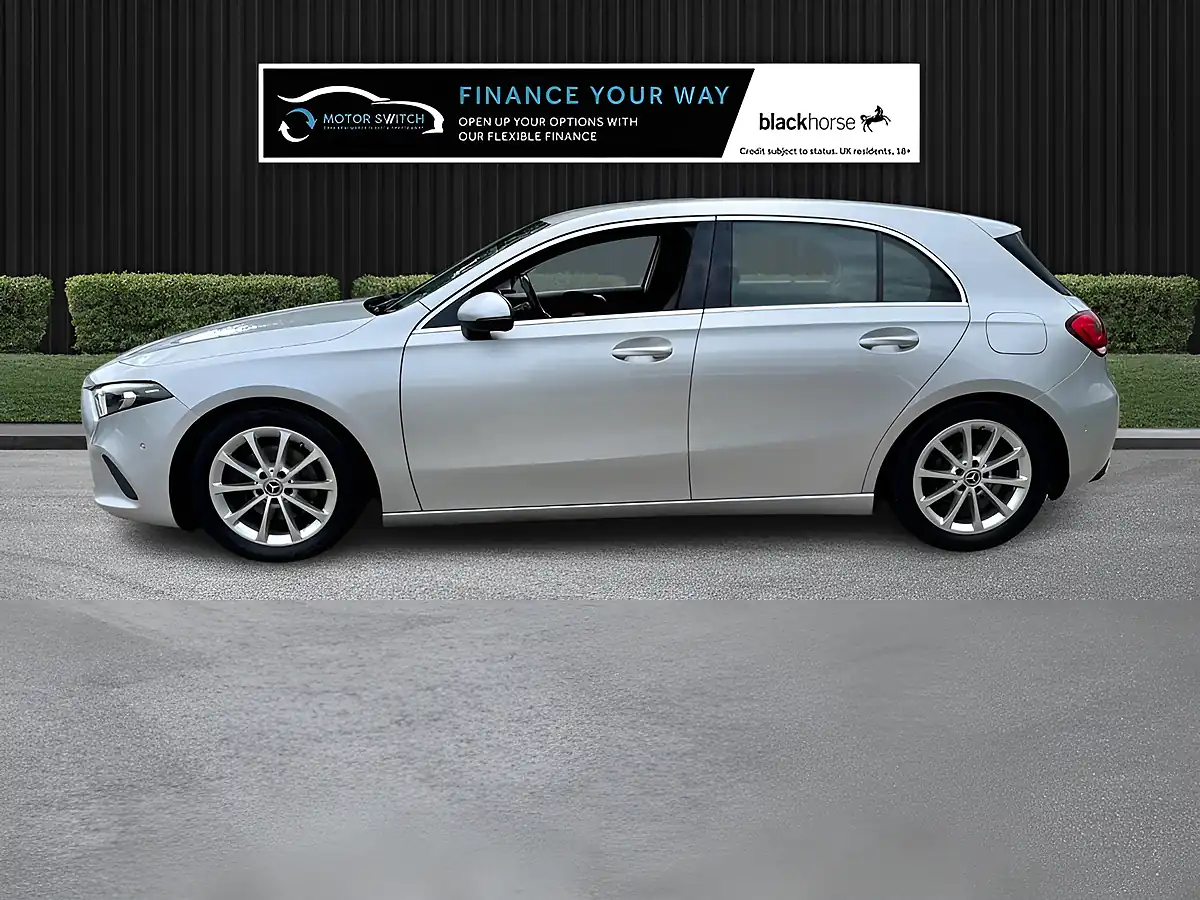 Used 2018 Mercedes-Benz a Class Sport (executive) Silver - Interior and Exterior details 10