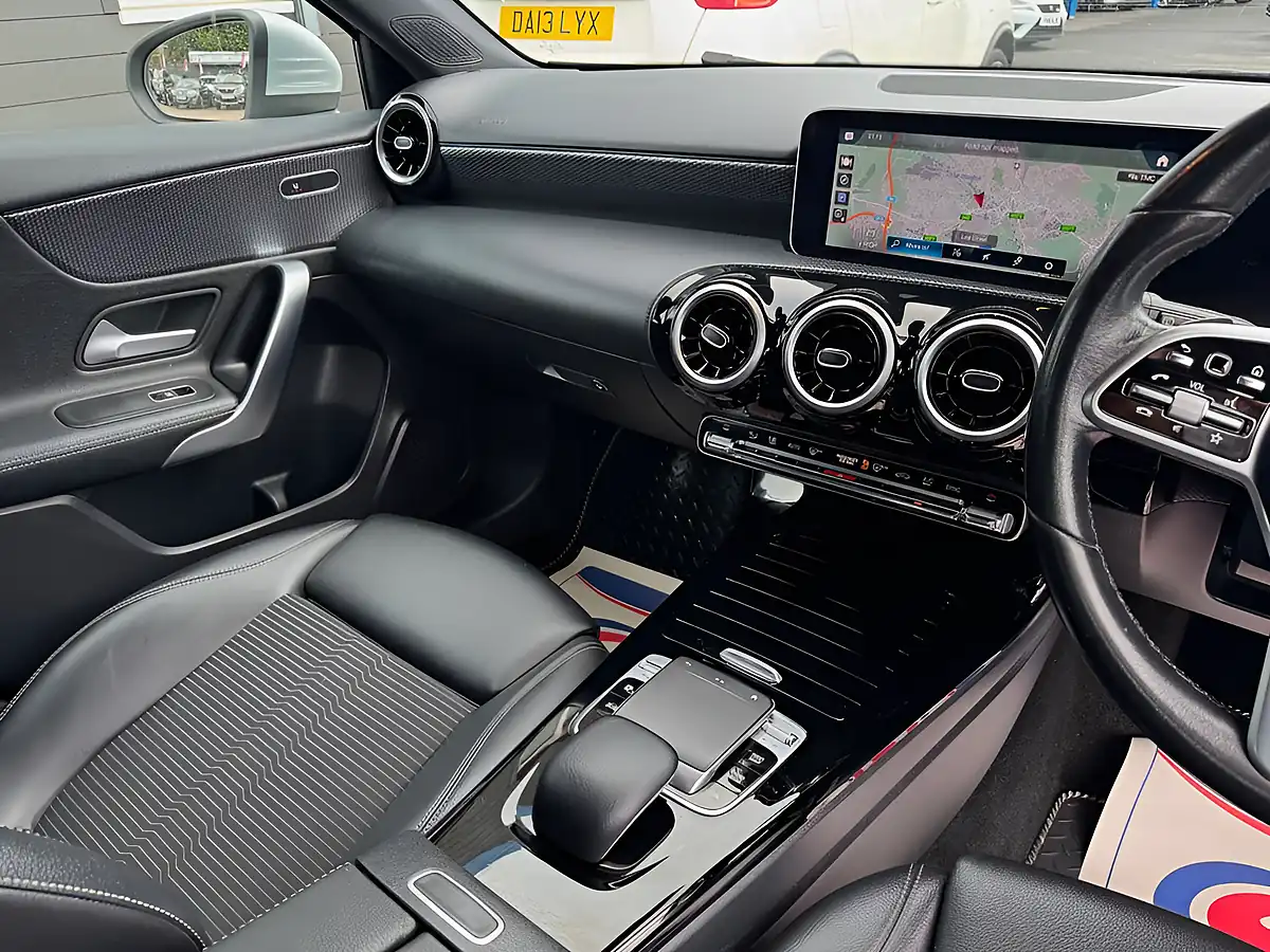 Used 2018 Mercedes-Benz a Class Sport (executive) Silver - Interior and Exterior details 12