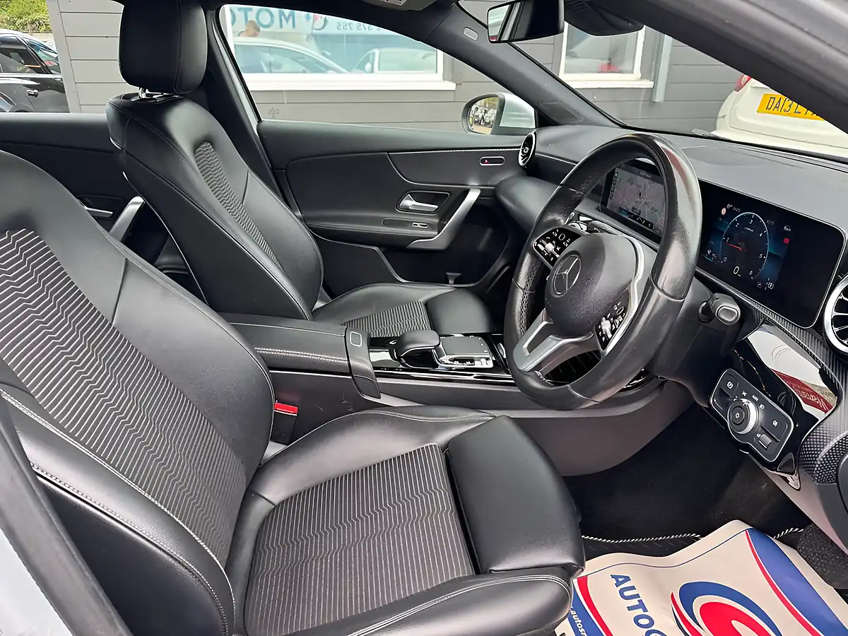 Used 2018 Mercedes-Benz a Class Sport (executive) Silver - Interior and Exterior details 13
