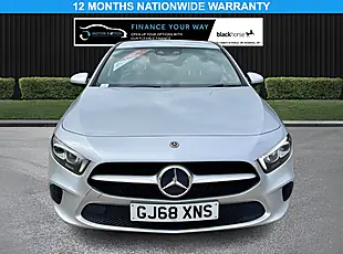 Used 2018 Mercedes-Benz a Class Sport (executive) Silver - Interior and Exterior details 2