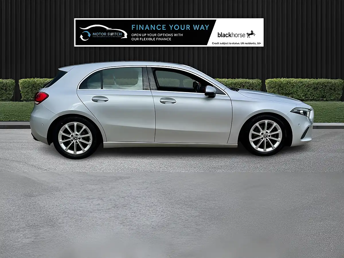 Used 2018 Mercedes-Benz a Class Sport (executive) Silver - Interior and Exterior details 4