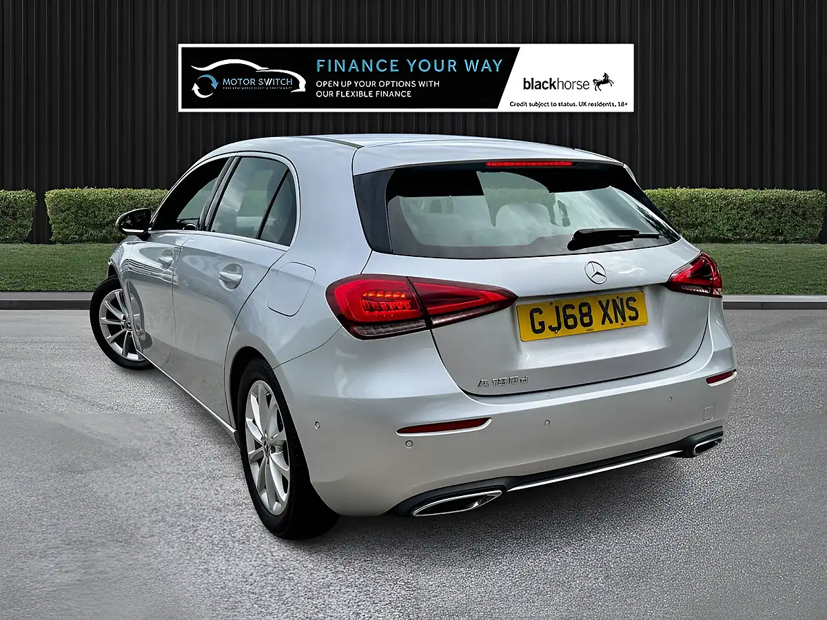 Used 2018 Mercedes-Benz a Class Sport (executive) Silver - Interior and Exterior details 8