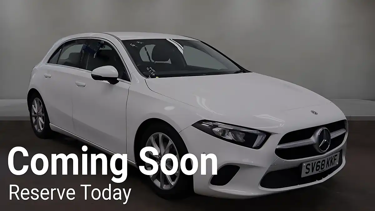 Used 2018 Mercedes-Benz a-Class Sport (executive) White - Front View