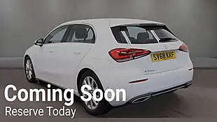 Used 2018 Mercedes-Benz a-Class Sport (executive) White - Interior and Exterior details 3