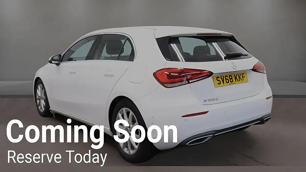 Used 2018 Mercedes-Benz a-Class Sport (executive) White - Interior and Exterior details 3