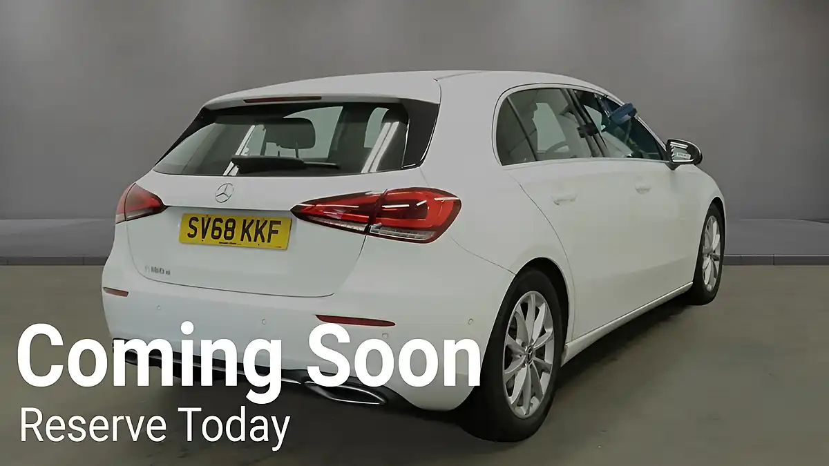 Used 2018 Mercedes-Benz a-Class Sport (executive) White - Interior and Exterior details 4