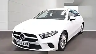 Used 2018 Mercedes-Benz a-Class Sport (executive) White - Interior and Exterior details 8