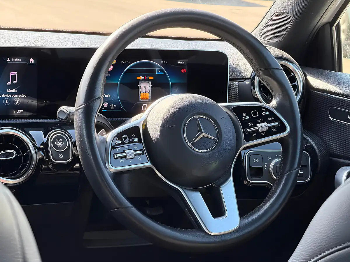 Used 2018 Mercedes-Benz a Class Sport (executive) White - Interior and Exterior details 12