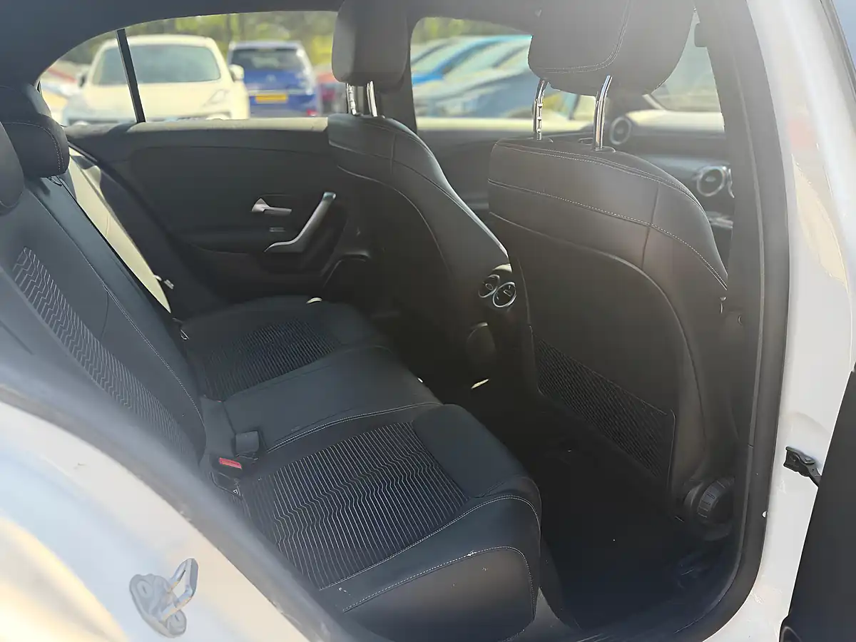 Used 2018 Mercedes-Benz a Class Sport (executive) White - Interior and Exterior details 13