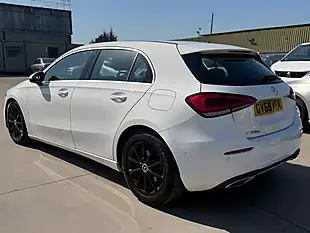 Used 2018 Mercedes-Benz a Class Sport (executive) White - Interior and Exterior details 4