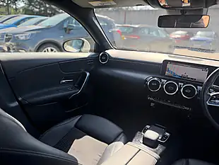 Used 2018 Mercedes-Benz a Class Sport (executive) White - Interior and Exterior details 9