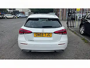 Used 2018 Mercedes-Benz a Class Sport Executive White - Interior and Exterior details 10