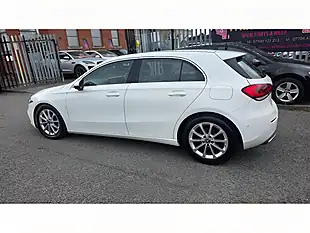 Used 2018 Mercedes-Benz a Class Sport Executive White - Interior and Exterior details 11