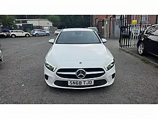Used 2018 Mercedes-Benz a Class Sport Executive White - Interior and Exterior details 2