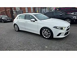 Used 2018 Mercedes-Benz a Class Sport Executive White - Interior and Exterior details 3