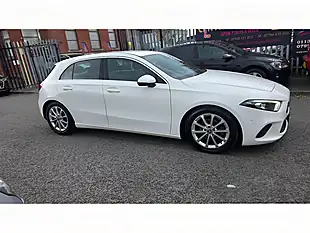 Used 2018 Mercedes-Benz a Class Sport Executive White - Interior and Exterior details 4