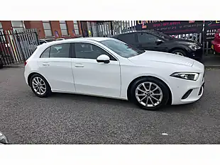 Used 2018 Mercedes-Benz a Class Sport Executive White - Interior and Exterior details 5