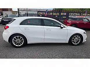 Used 2018 Mercedes-Benz a Class Sport Executive White - Interior and Exterior details 6