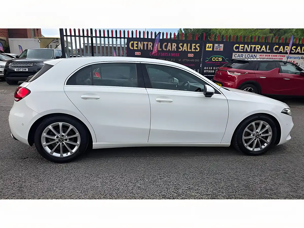 Used 2018 Mercedes-Benz a Class Sport Executive White - Interior and Exterior details 6