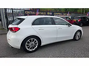 Used 2018 Mercedes-Benz a Class Sport Executive White - Interior and Exterior details 8