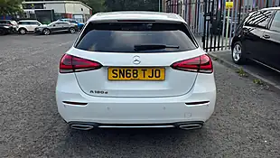 Used 2018 Mercedes-Benz a Class Sport Executive White - Interior and Exterior details 10