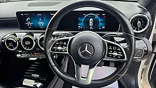 Used 2018 Mercedes-Benz a Class Sport Executive White - Interior and Exterior details 14