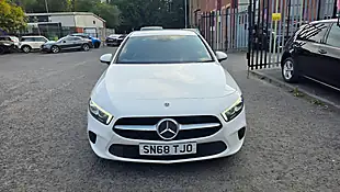 Used 2018 Mercedes-Benz a Class Sport Executive White - Interior and Exterior details 2