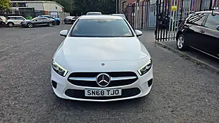 Used 2018 Mercedes-Benz a Class Sport Executive White - Interior and Exterior details 4