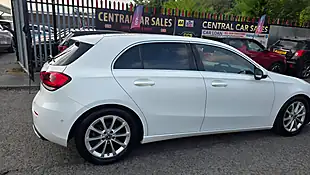 Used 2018 Mercedes-Benz a Class Sport Executive White - Interior and Exterior details 6